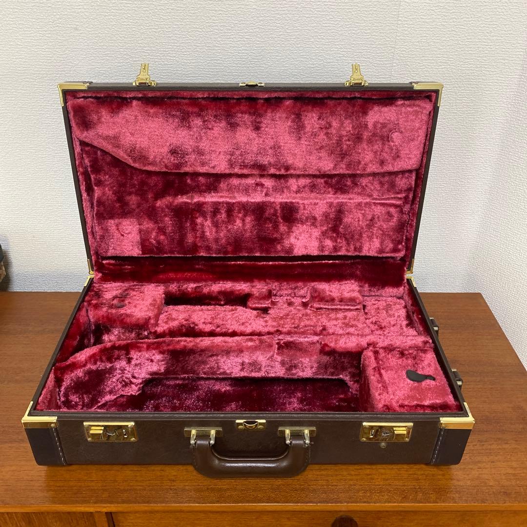 ヤマハ　YAMAHA トランペットケース　ブラウン×ゴールド