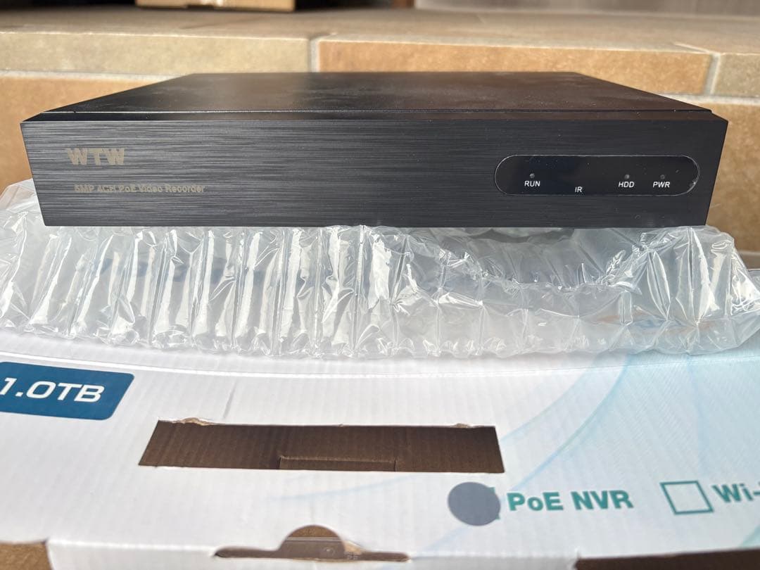 WTW 防犯カメラ 未使用品