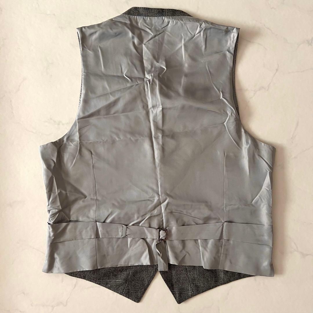 美品 トムフォード 大きいサイズ ベスト スーツジレ チェック 52 XXL相当
