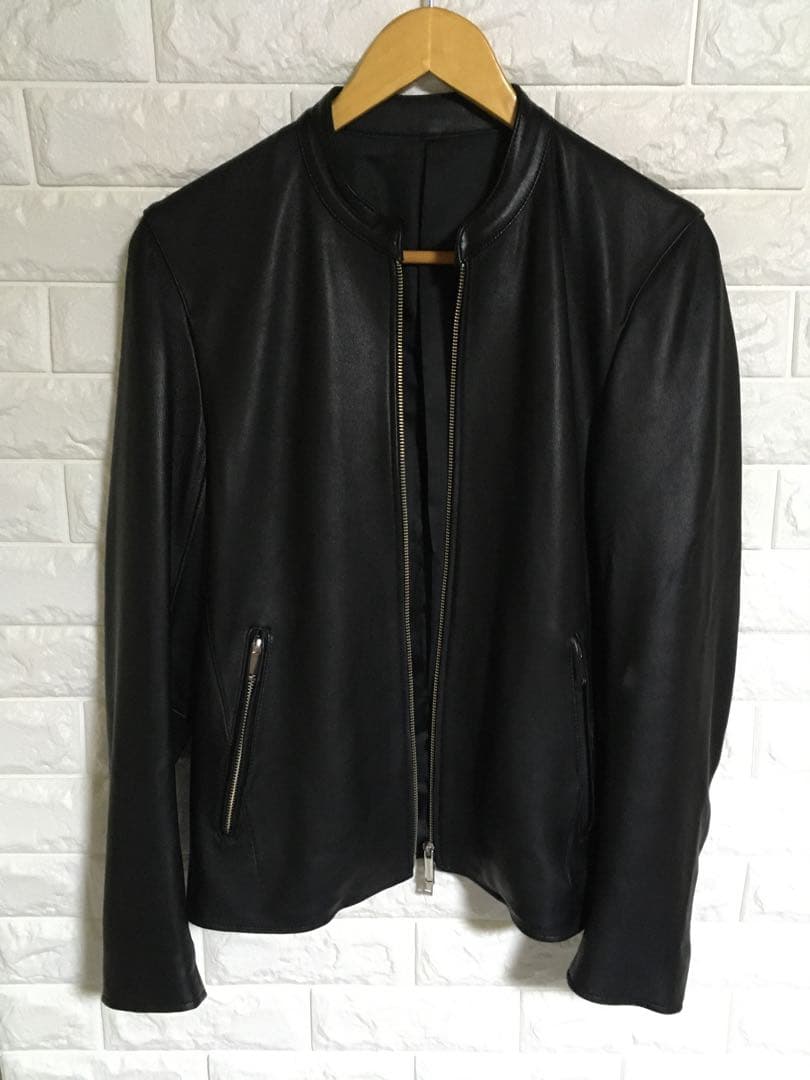 STUDIOUS スチュディオス シングルレザージャケット　ライダース　サイズ2