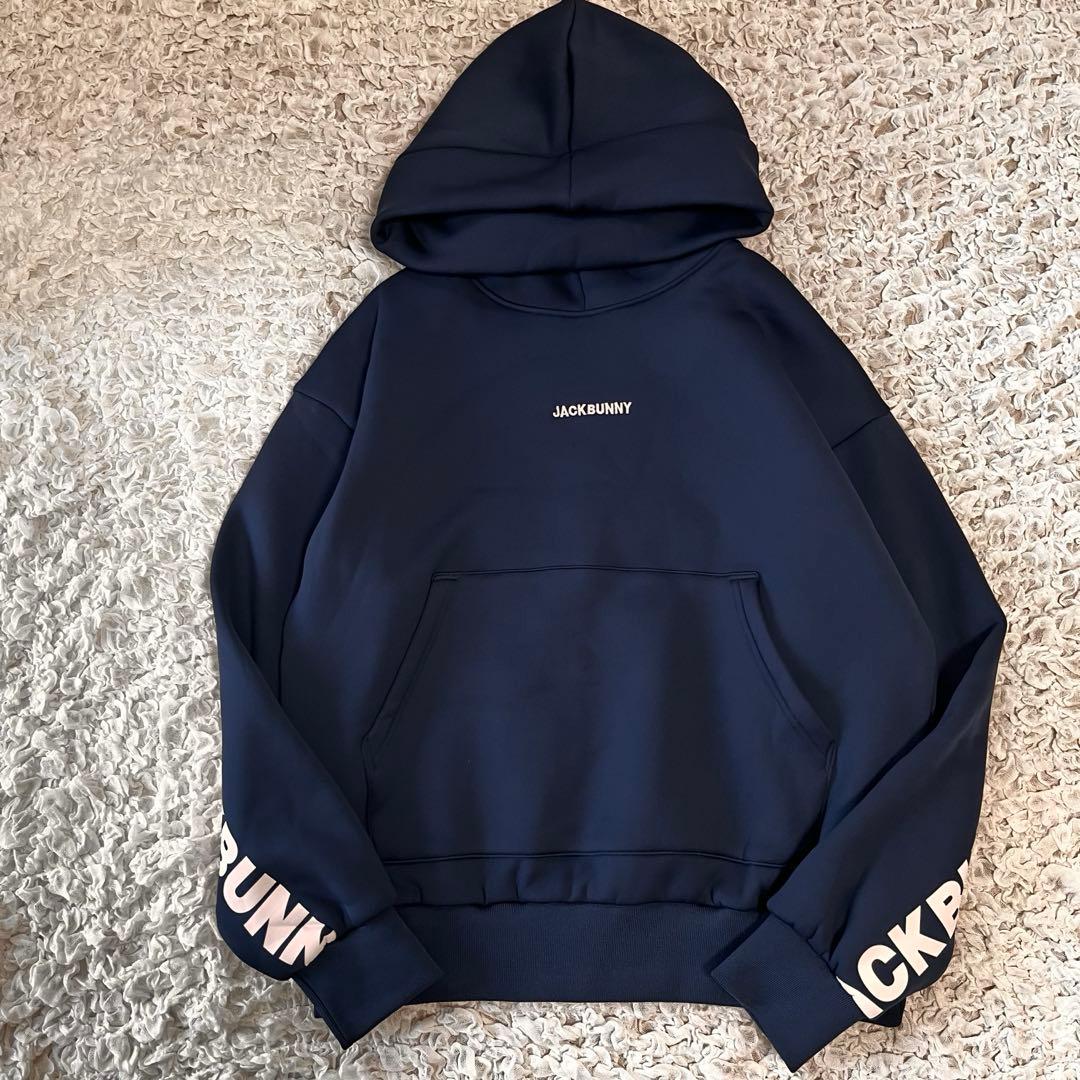 【新品タグ付き】ジャックバニー 裏フリースフーディプルオーバー／サイズ1（M）