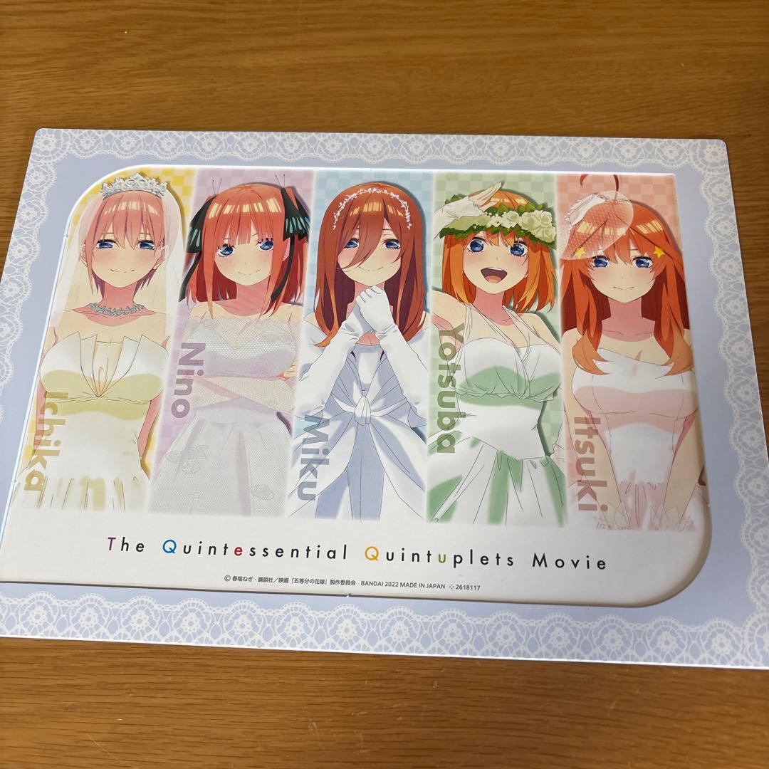 五等分の花嫁ガシャポン匠ウィンドウコレクションボード