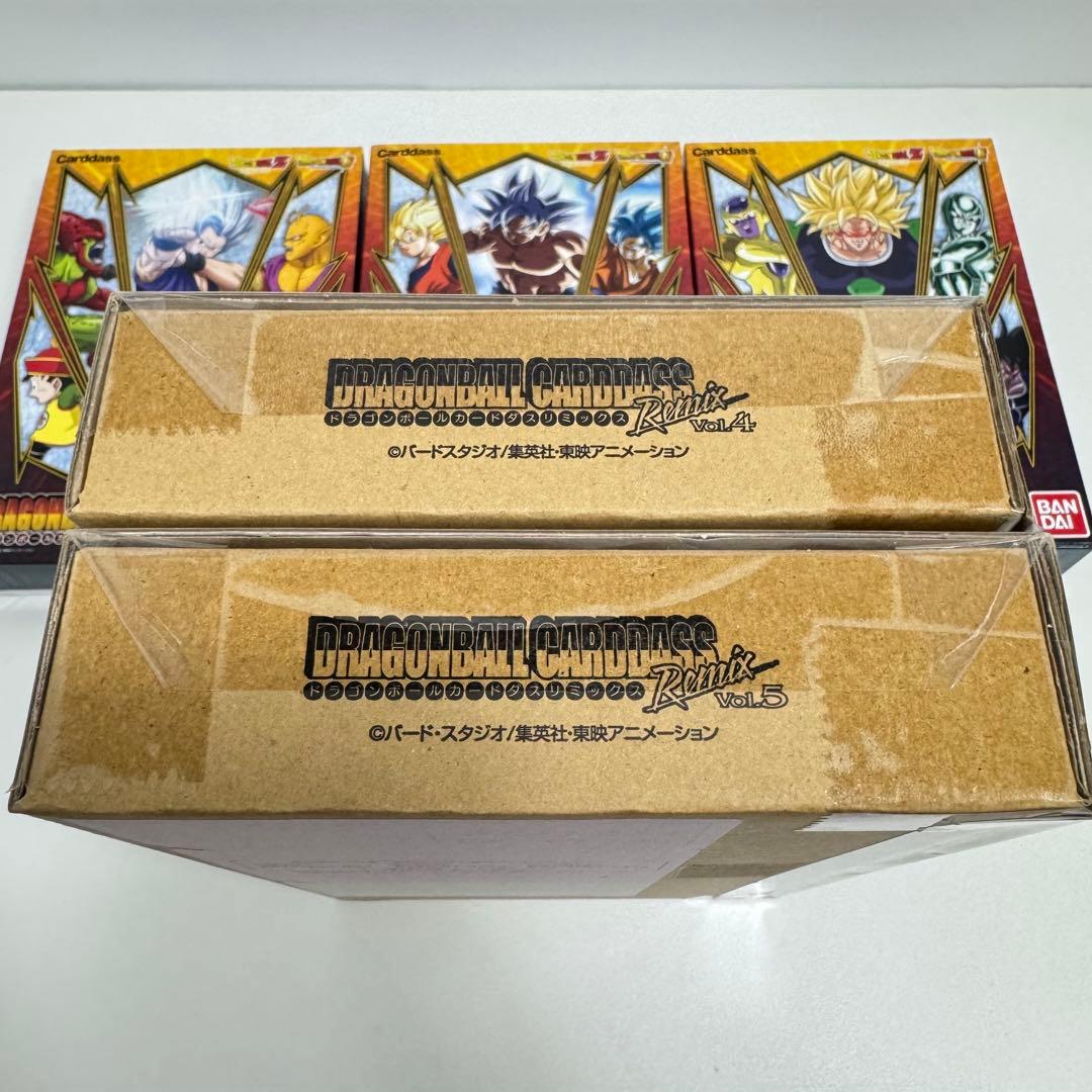 ドラゴンボールカードリミックスvol.1～vol.5 フルコンプリート