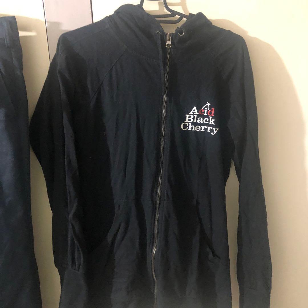 Acid Black Cherry サルエルパーカー上下セット　Lサイズメンズ