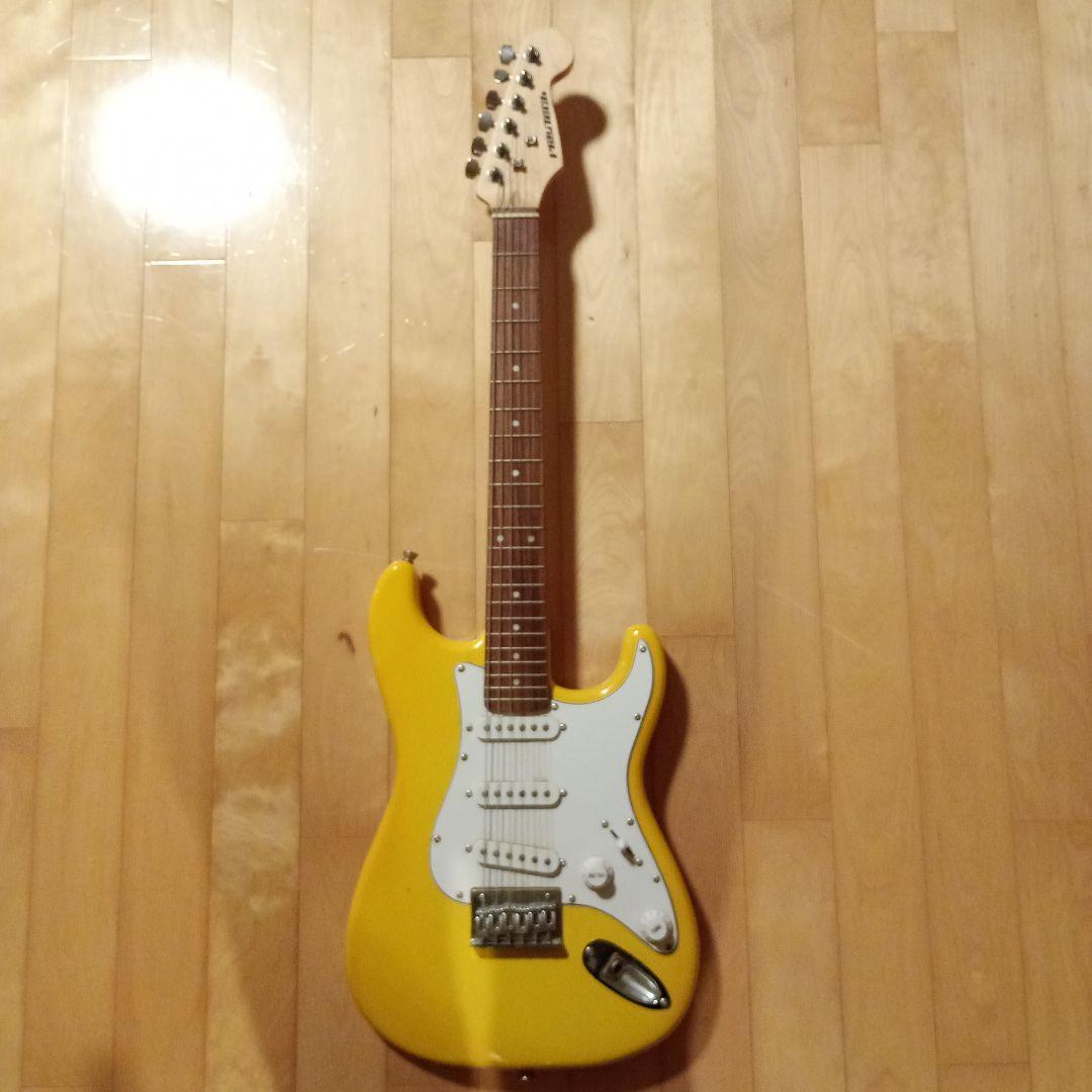 PLAYTECH ST025 YELLOW　ミニギター