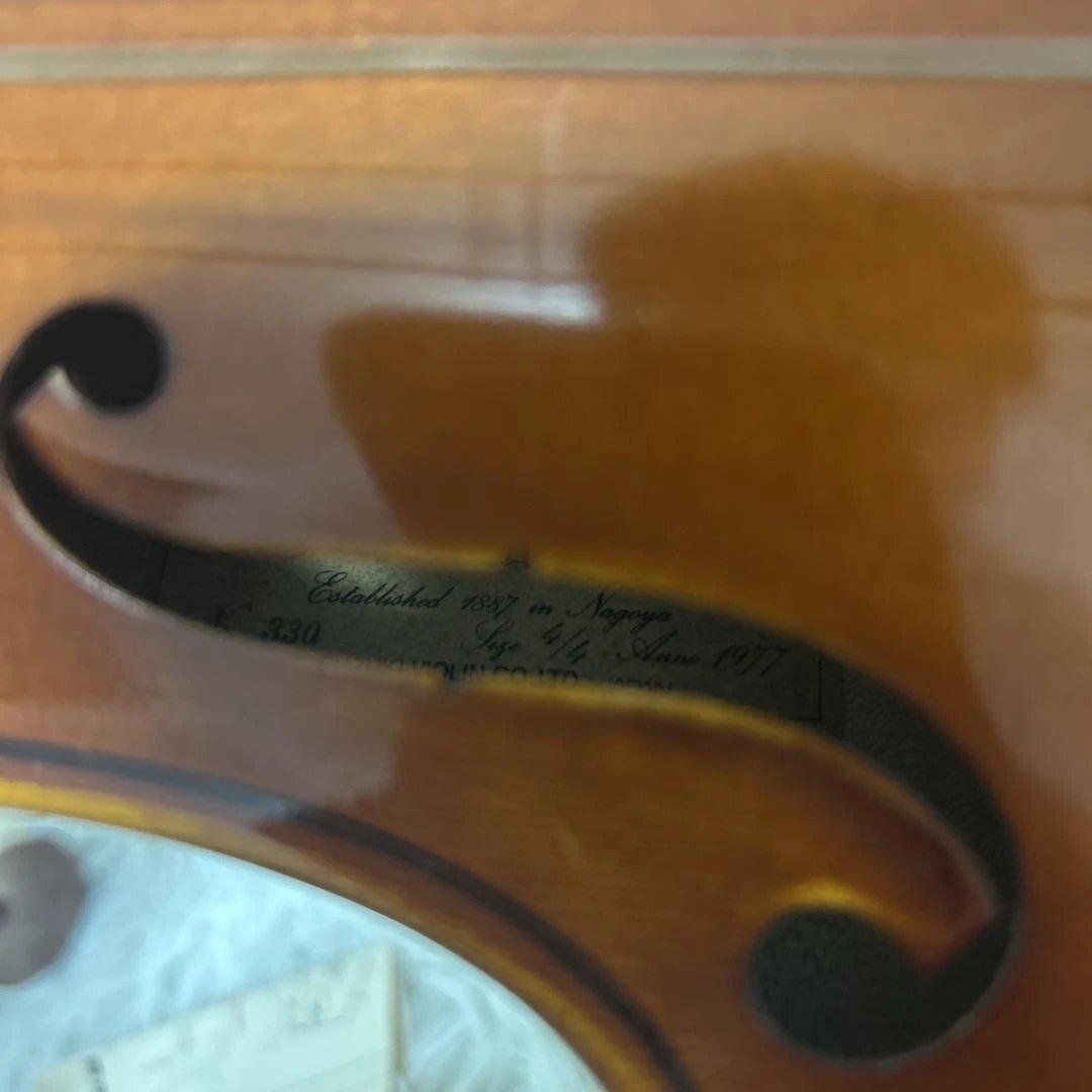 【極美品】鈴木バイオリン, 4/4 N.330 SUZUKI VIOLIN