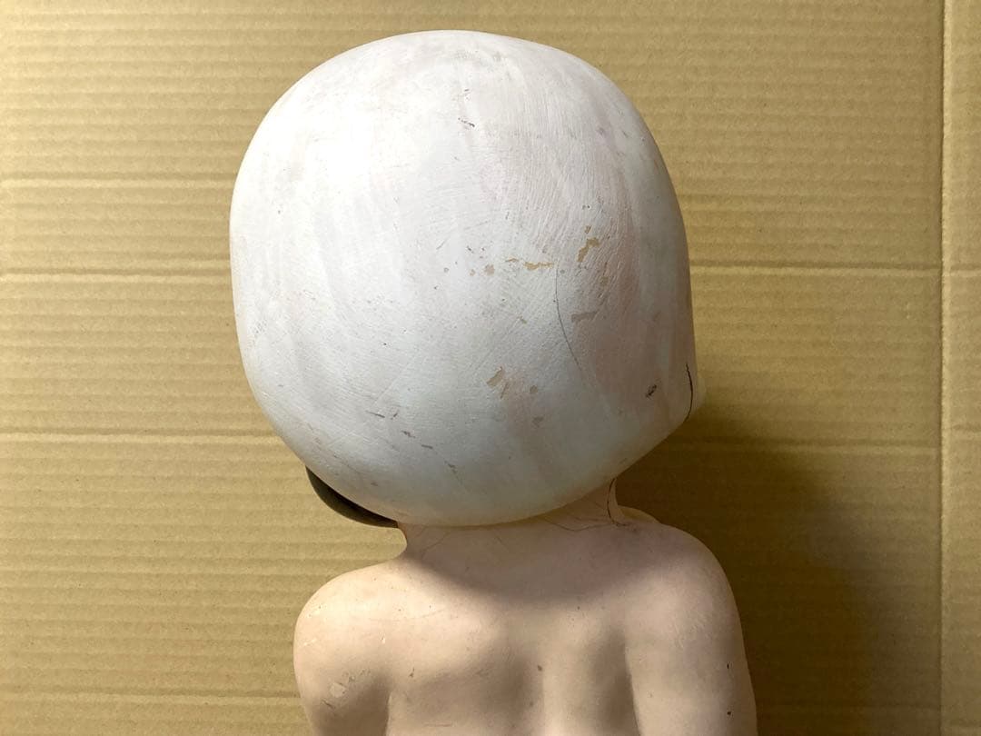 60年代 アンティーク 美少女 美女 ダンベル ボディビル フィギュア 当時物