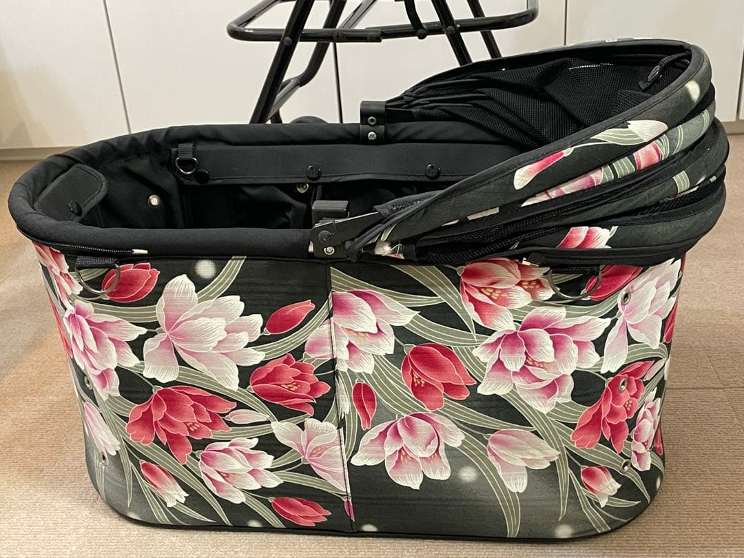 値下げ中！　【唯一無二！】天使のカート（シャンアンジュ）　浴衣の花柄です