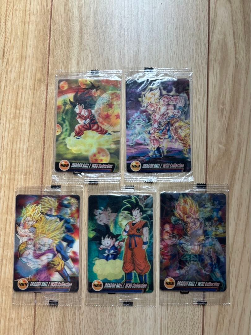 【未開封】ドラゴンボール　W3D　コレクション まとめ売り　5枚セット