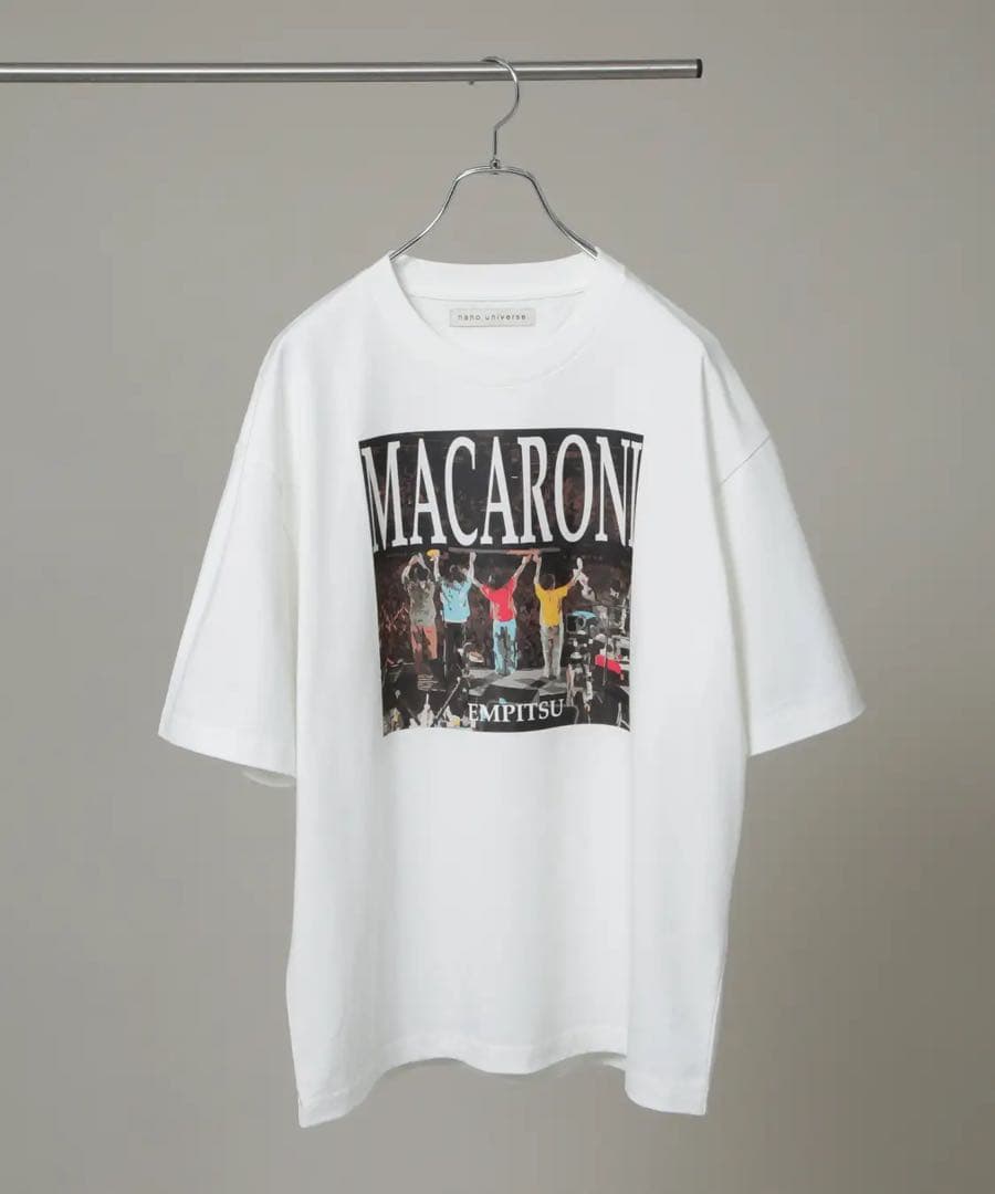 nano・universe Tシャツ マカロニえんぴつ