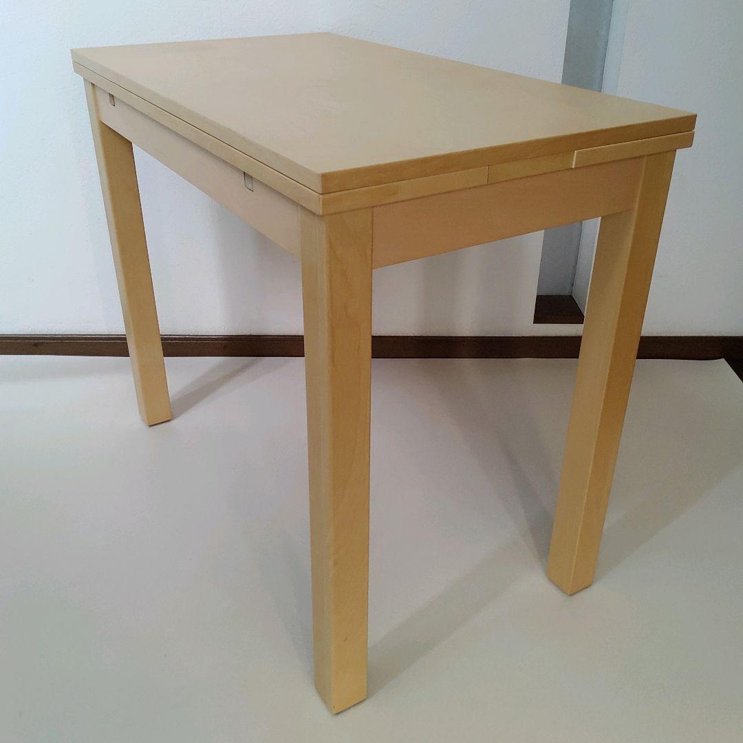 IKEA イケア ダイニングテーブル BJURSTA 伸縮式 伸縮式 送料無料