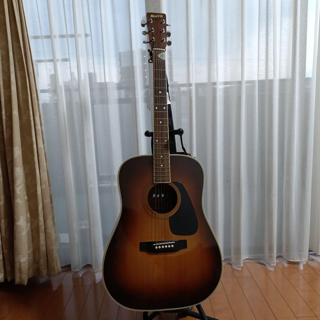 Morris アコースティックギター ブラウン