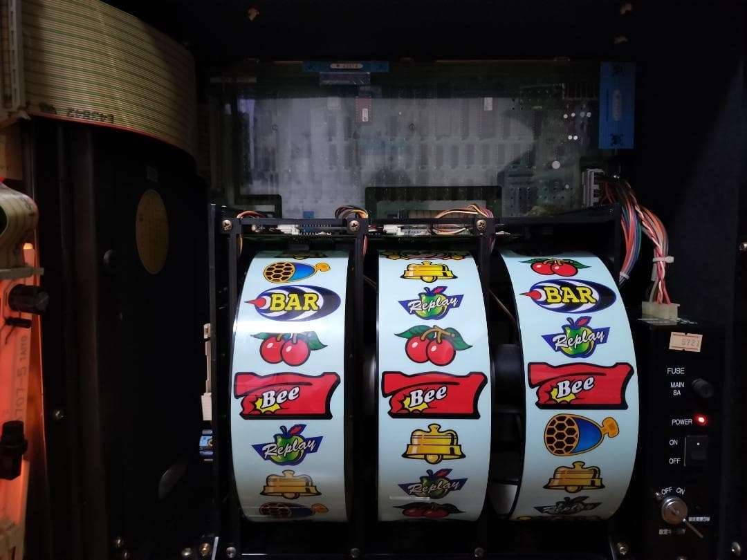 【パチスロ実機】オリンピア★ビーキッズクラブF【オートプレイ付不要機付】