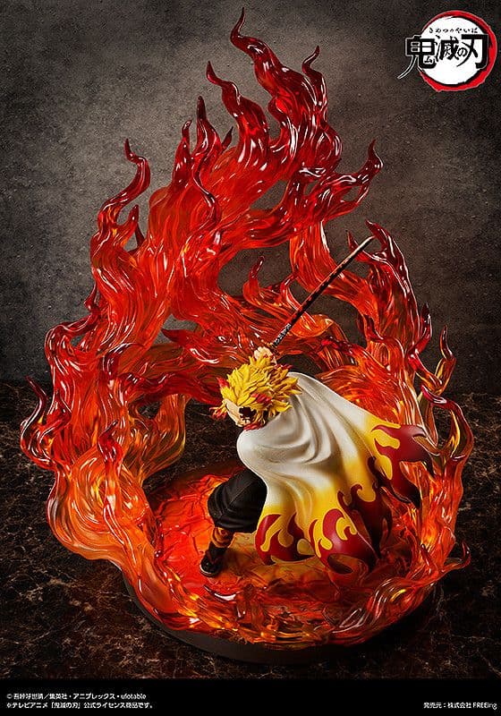 鬼滅の刃 煉獄杏寿郎 1/4スケール 塗装済み完成品フィギュア 新品