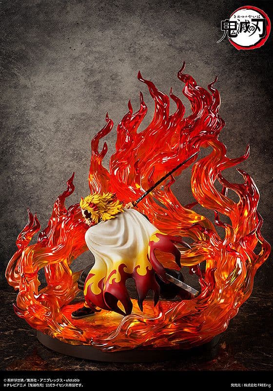 鬼滅の刃 煉獄杏寿郎 1/4スケール 塗装済み完成品フィギュア 新品