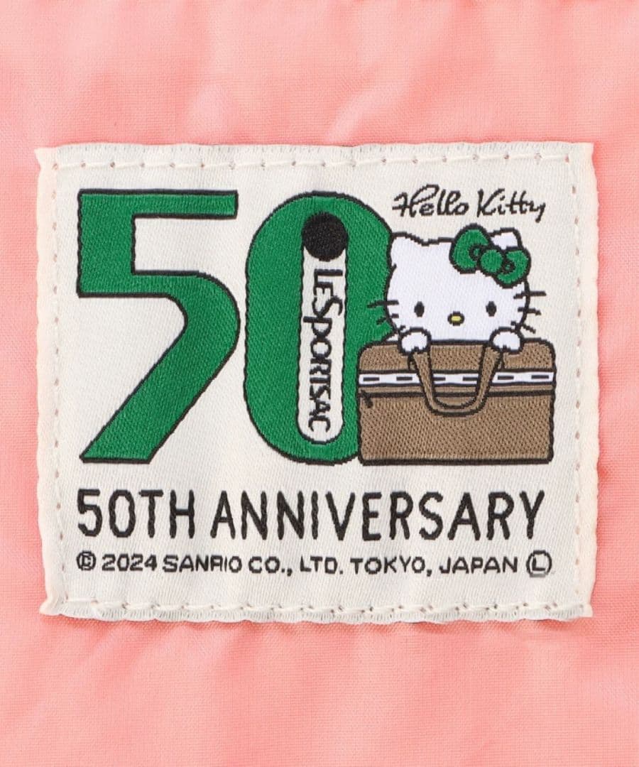 レスポートサック ハローキティ ブラック ショルダーバッグ ポーチ 50周年