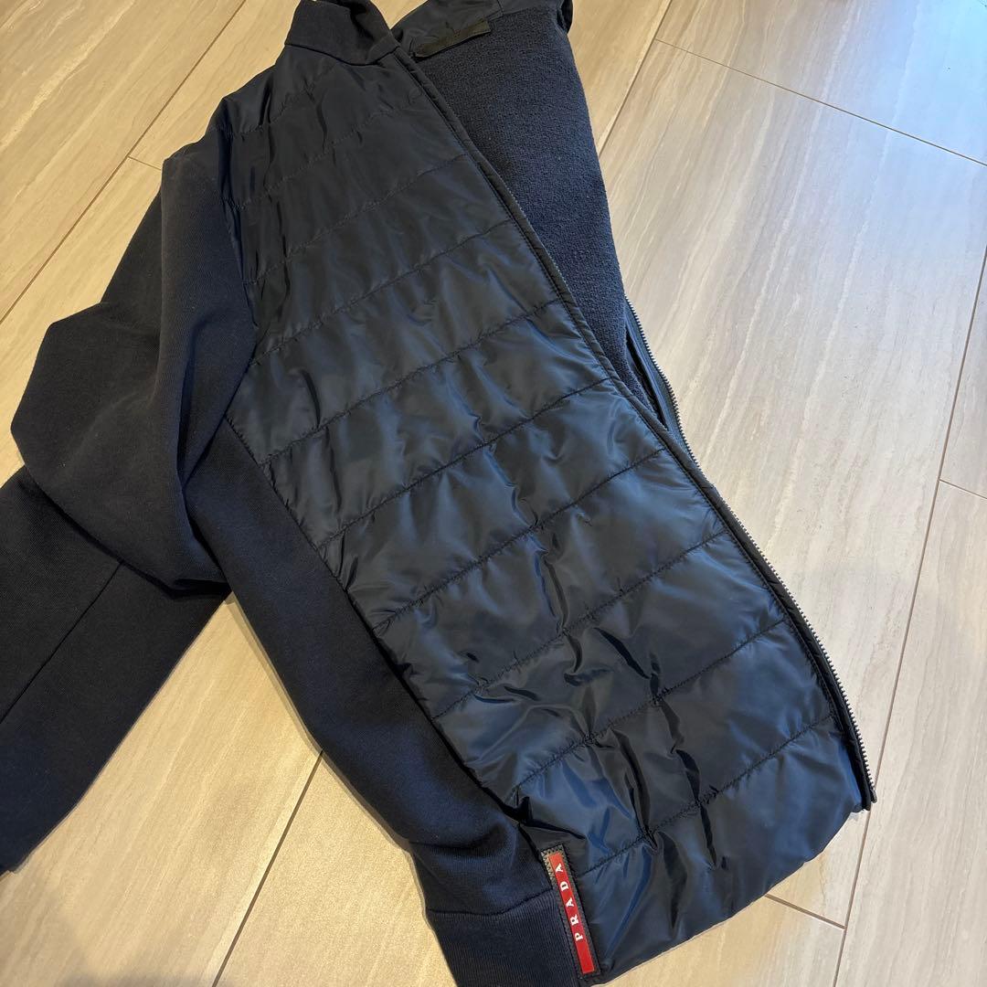 ERINAさま【PRADA】プラダ パーカー ネイビー/Sサイズ