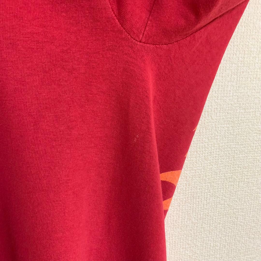 80s 前期 STUSSY USA製 黒タグ 太陽 ロゴ エンブレム Tシャツ