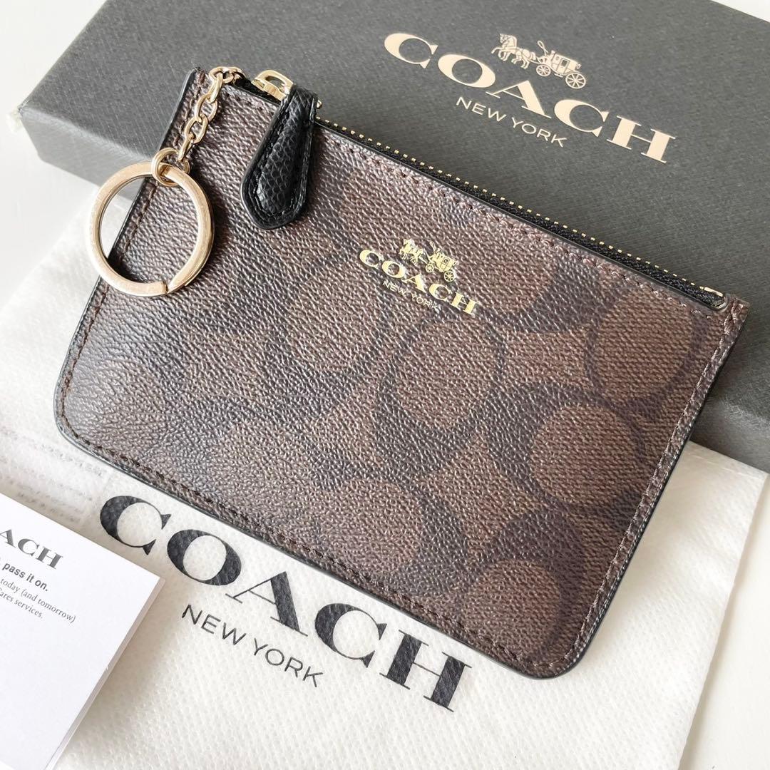 【新品】COACH がさばる財布を持ち歩きたくない時に❤︎ ケース