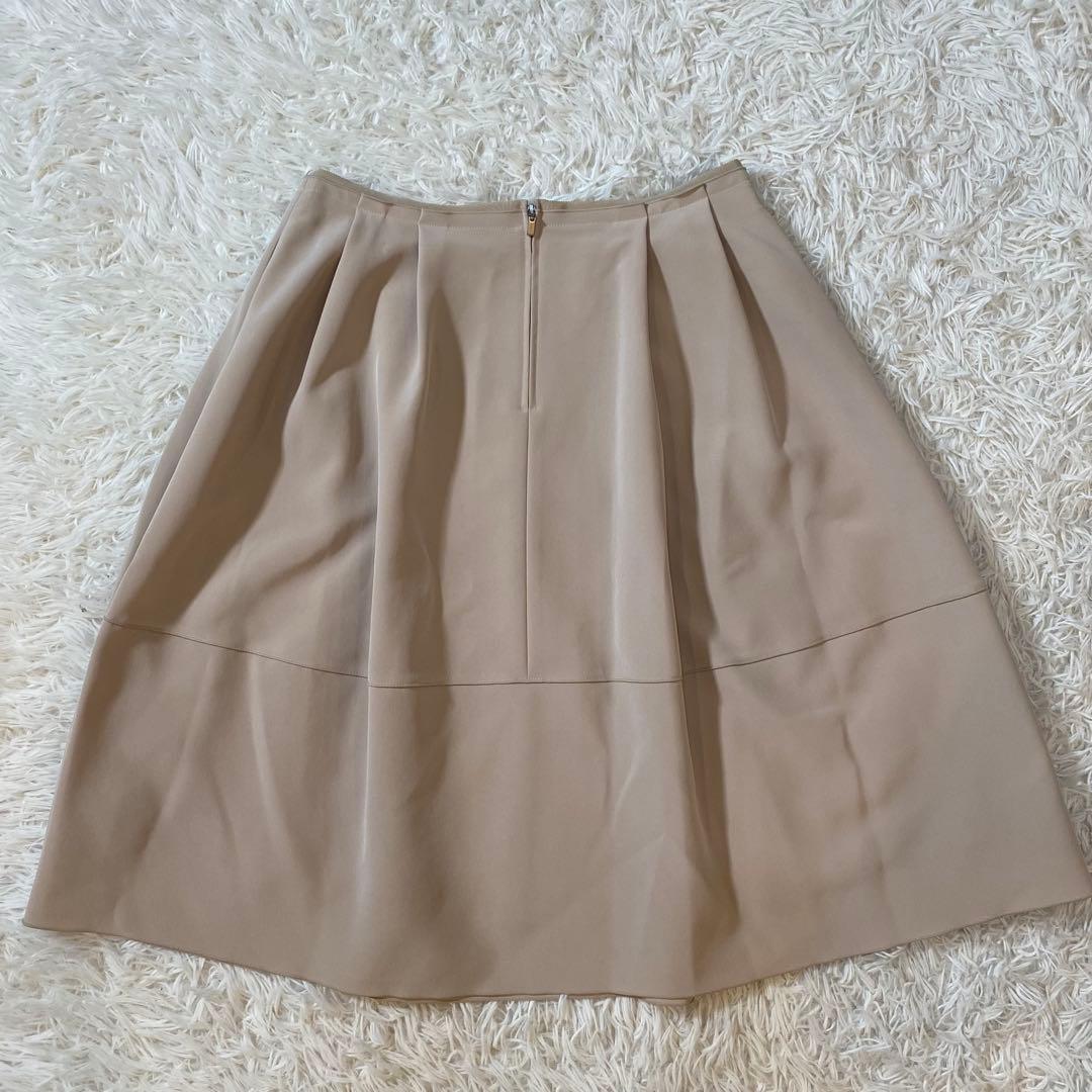 極美品 22年 フォクシー スカート バロン 42 ロイヤルミルクティ