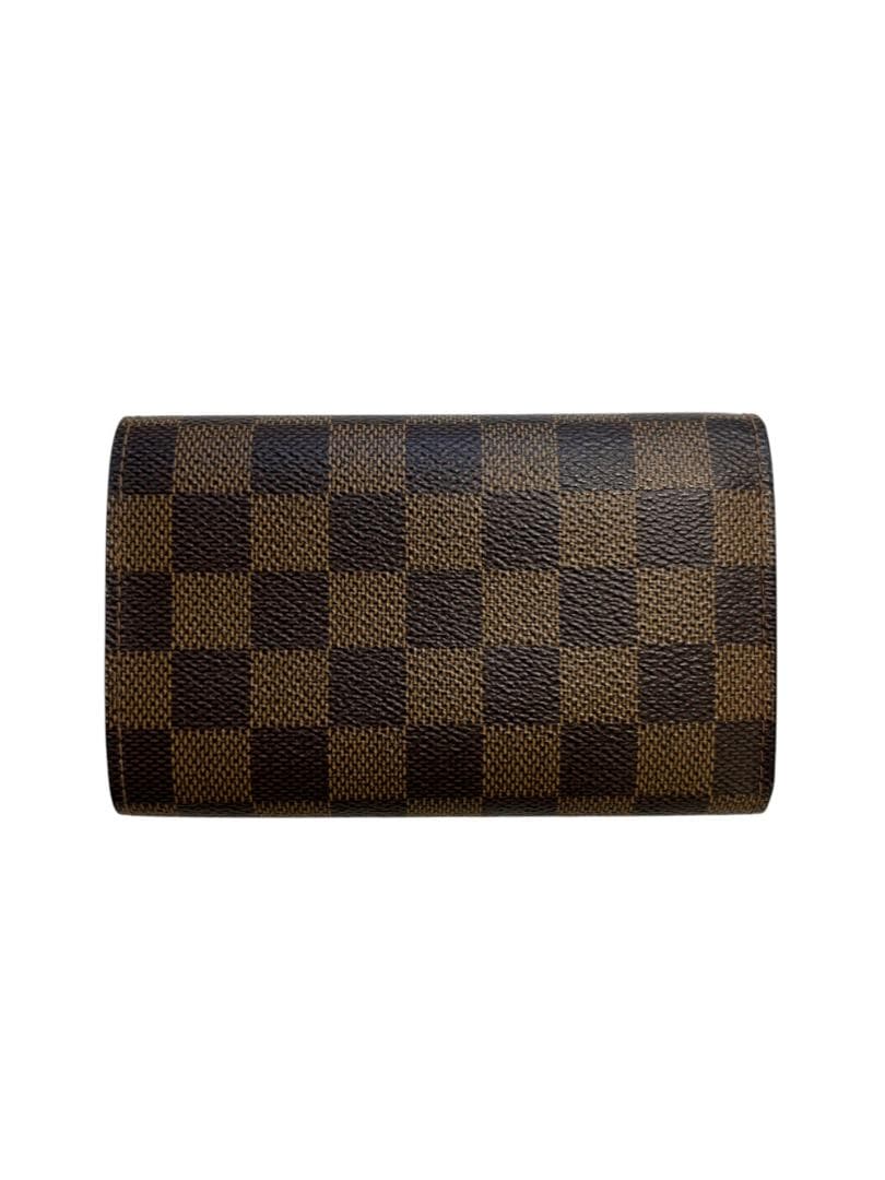 LOUIS VUITTON ダミエ ポルト 2つ折り財布 L字ファスナー