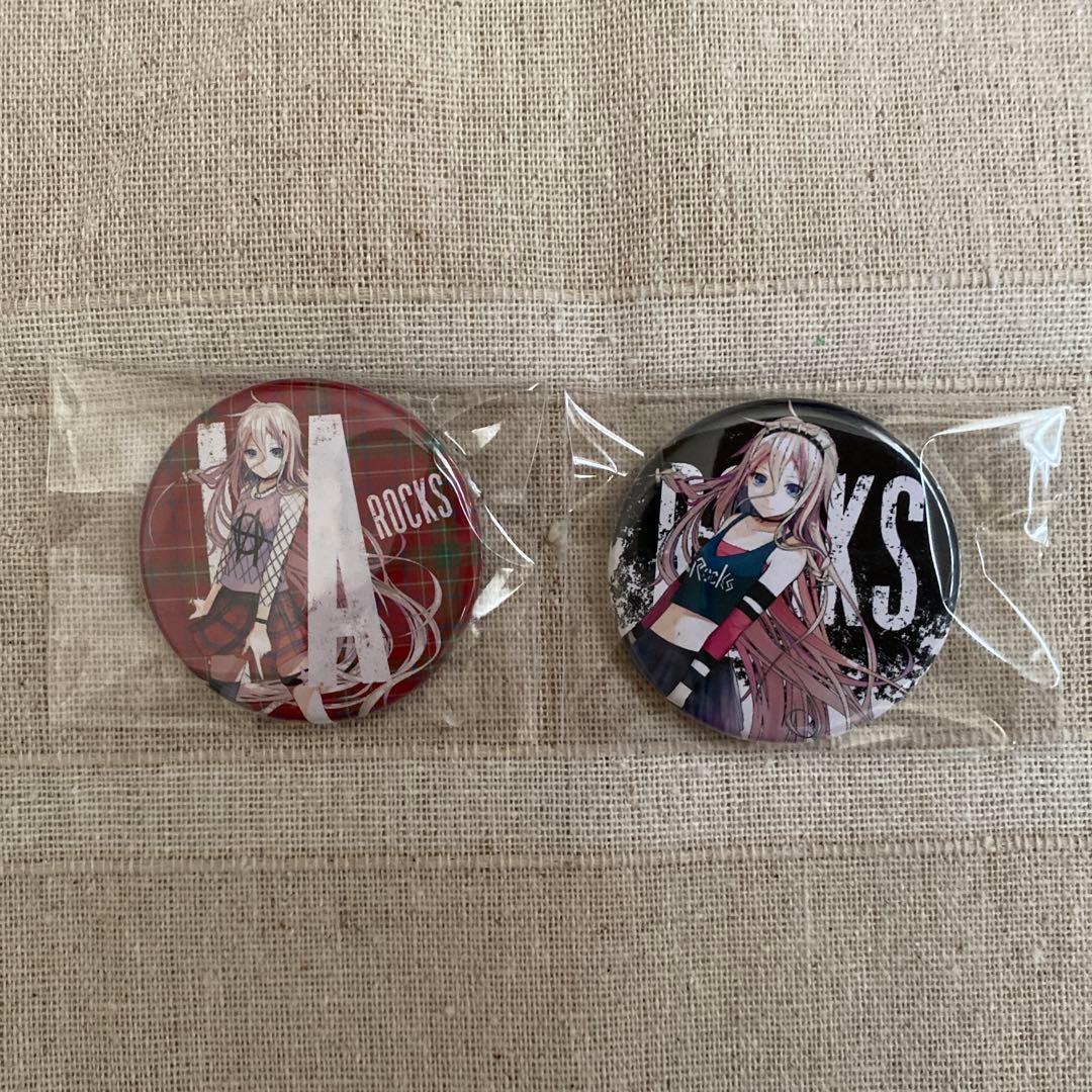 匿名配送 レア VOCALOID IA ONE ミニ缶バッジ 8点セット