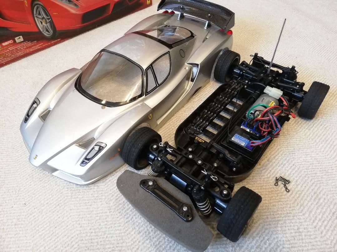 タミヤ TT-01 エンツォ フェラーリ メカ付き ジャンク ベアリング