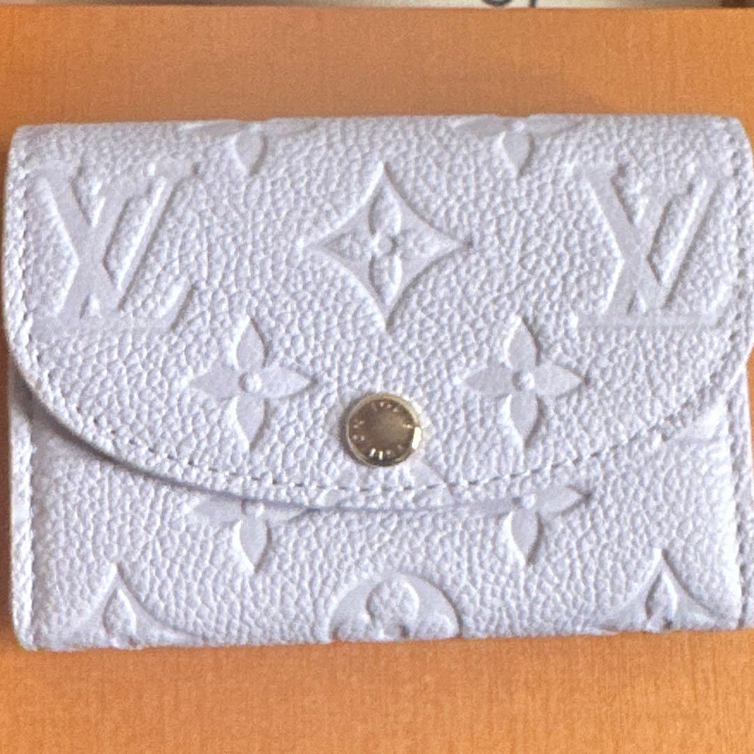 ほぼ未使用！ルイヴィトン　ポルトモネロザリ　ミニウォレット　ミスティライラック