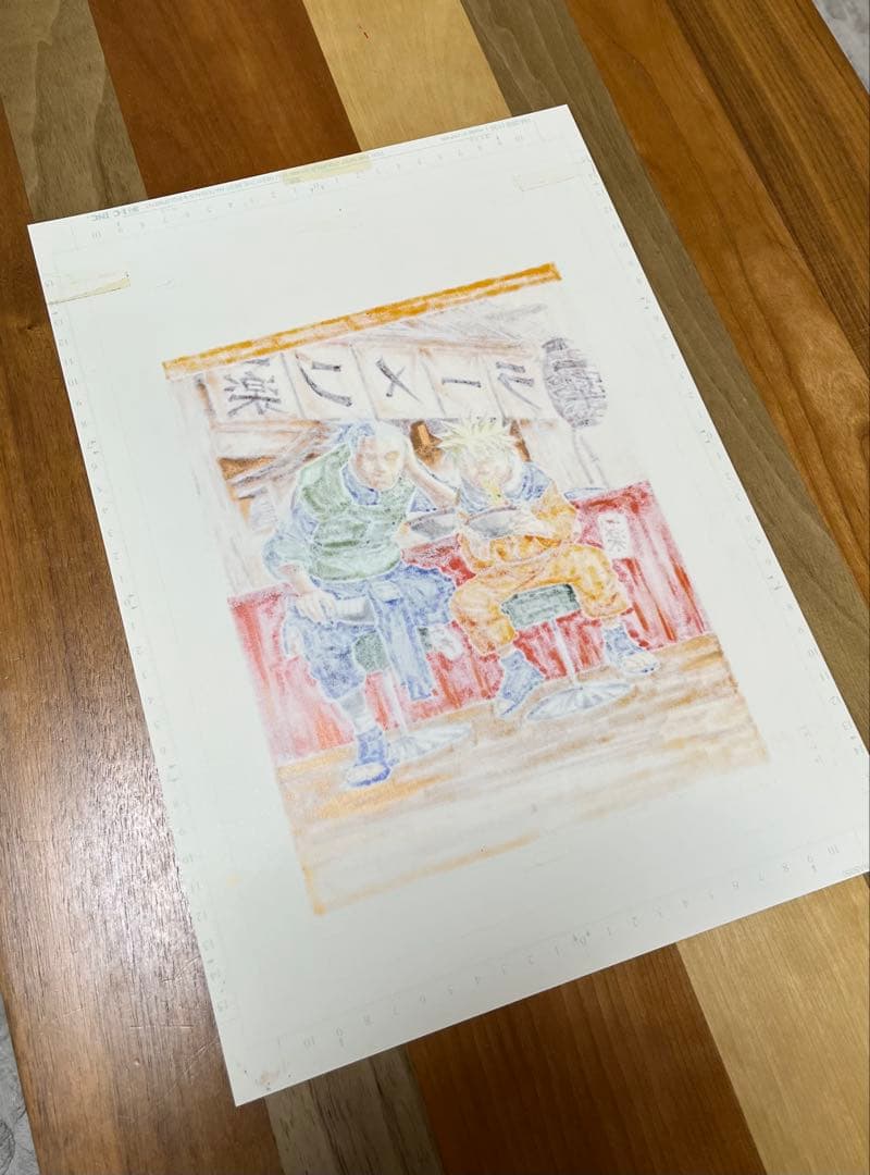 NARUTO 複製原画⑭ ナルト　イルカ