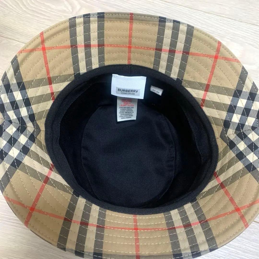 Burberry バーバリー バケットハット キッズ 4-6Y