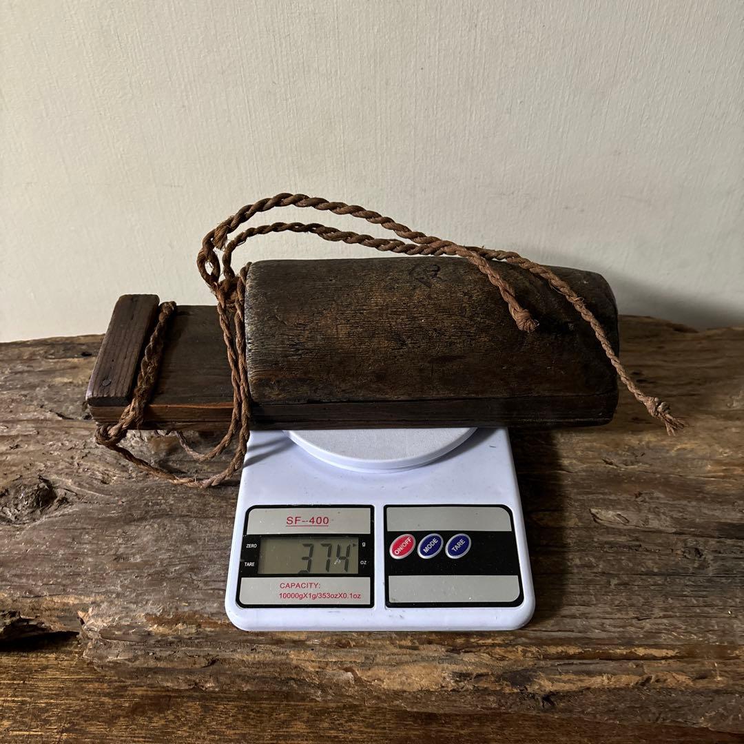 素朴な味の鉈入れ　花器　掛け花　古民芸　古民家 検:白洲正子　一二三美術　李朝