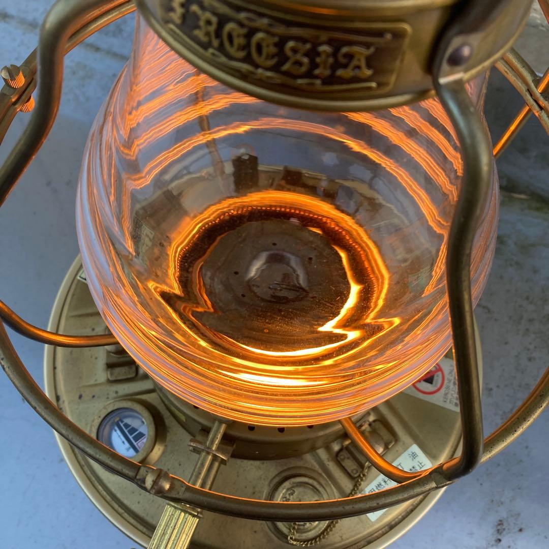 晴*読様 日本船燈 ニッセン IS-3DX フリージア 石油ストーブ 真鍮製