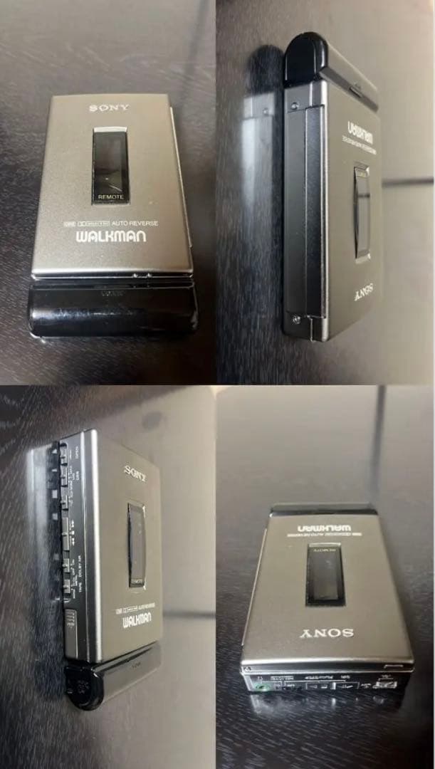 SONY ウォークマン WM‑607 カセットプレーヤー シルバー ヴィンテージ