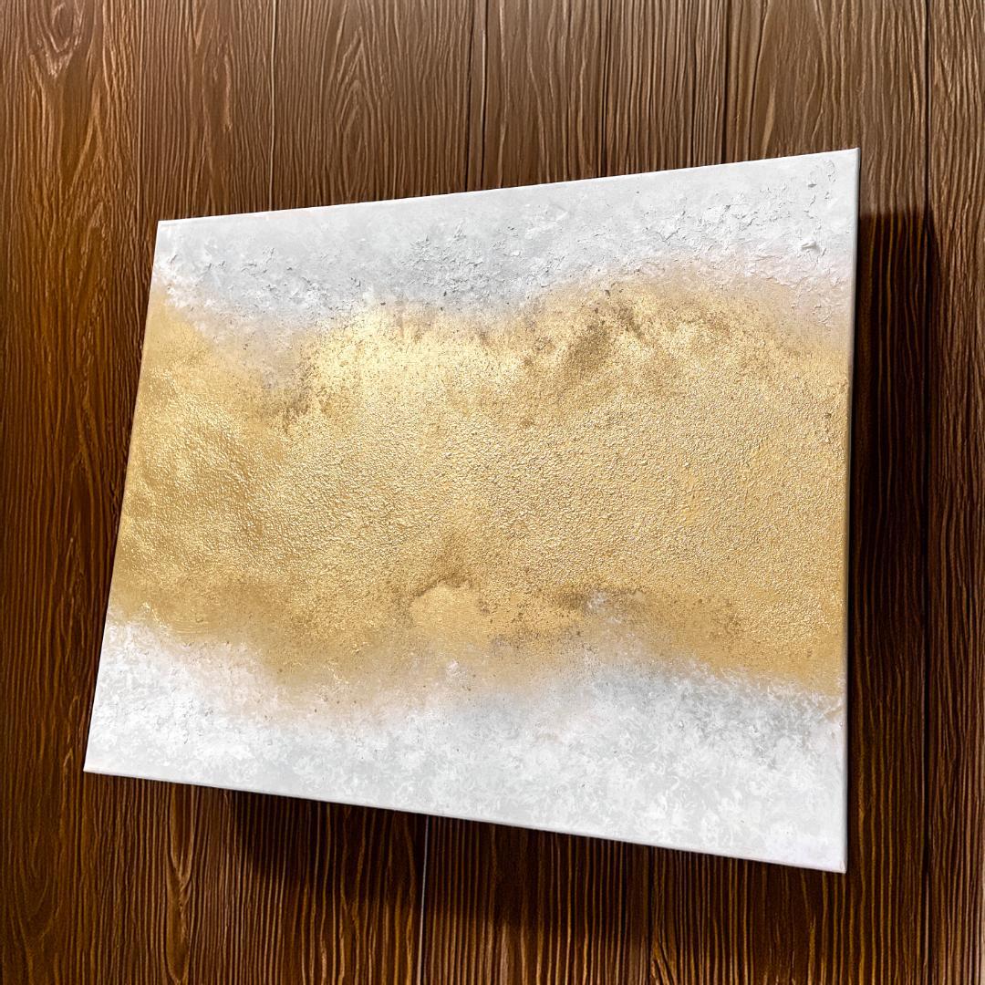 大きい絵画 803×652｜抽象画 現代アート 金 インテリア モダン 大きめ