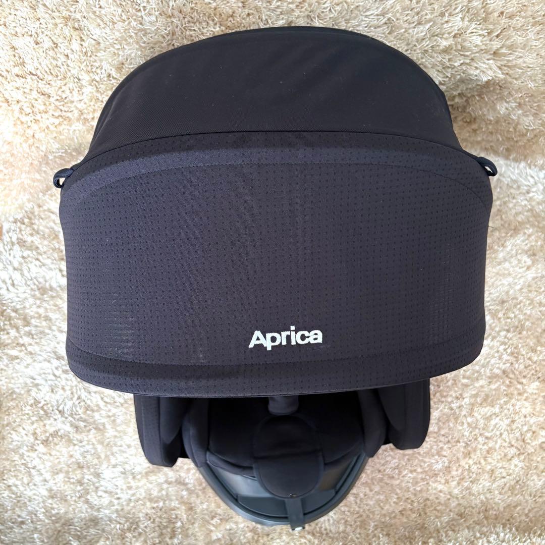 Aprica フラディアグロウ セーフティプラス ブラック ISOFIX 美品