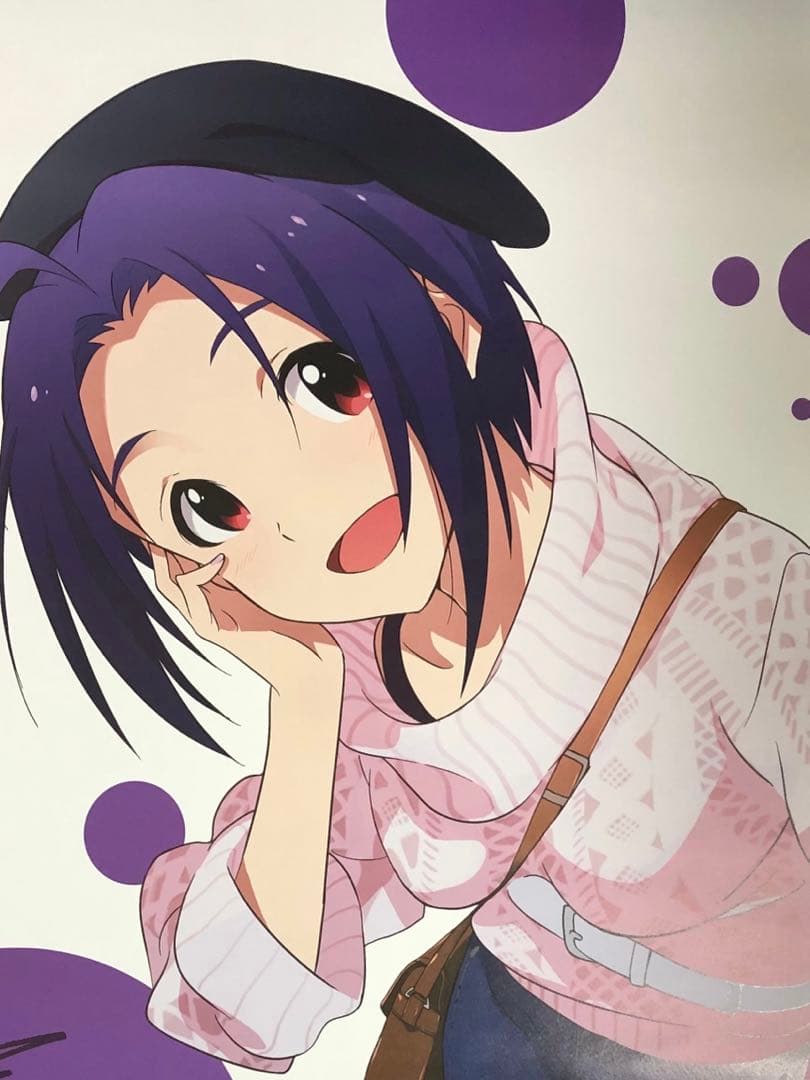 【非売品・超希少】高槻やよい 三浦あずさ B2サイズ リバーシブル ポスター