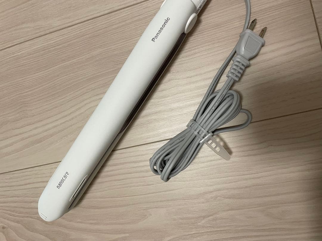 ナノケア EH-HS9J-W 白 ヘアアイロン【KK9N0D18P】