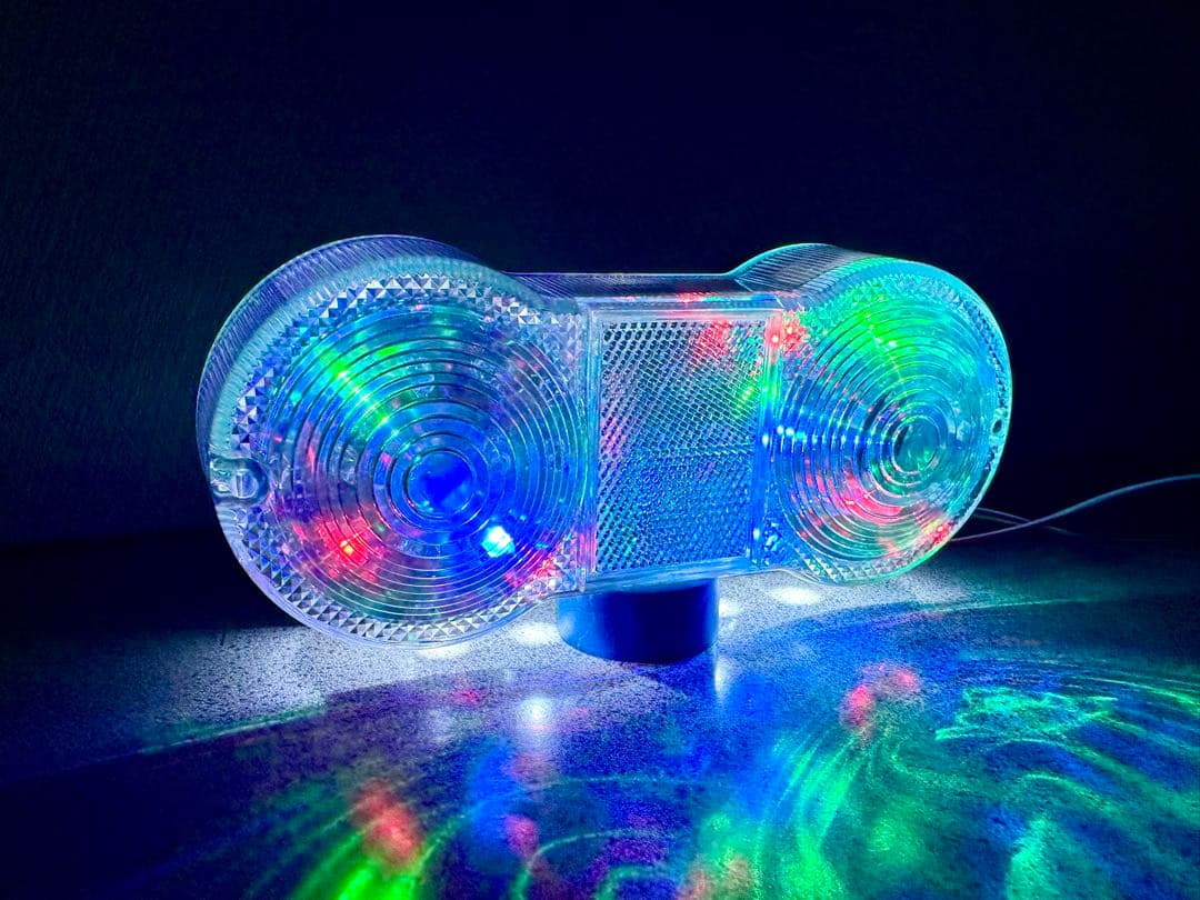 GT380 サンパチ 2灯式 RGB 流星 テール ランプ ライト レインボー