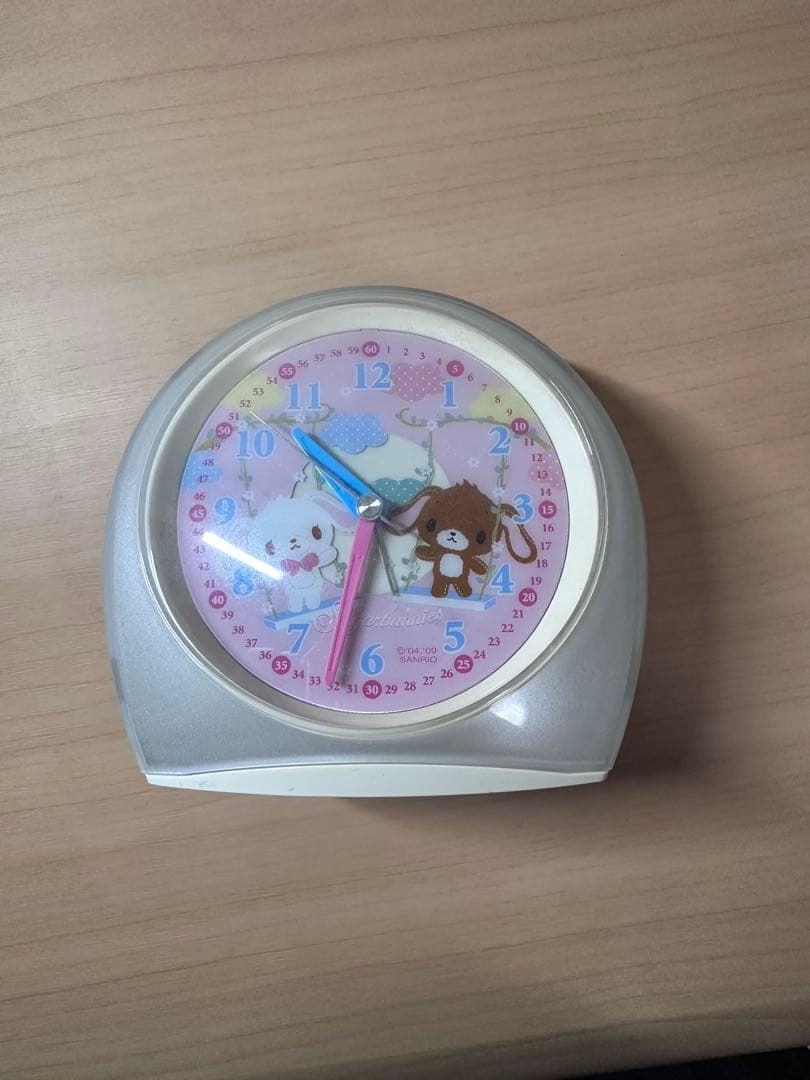 シュガーバニーズ 目覚まし時計