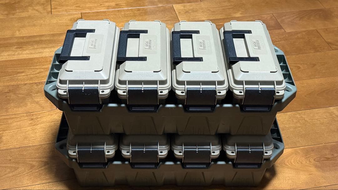 MTM AMMO缶　収納ボックス 4個セット×2セット