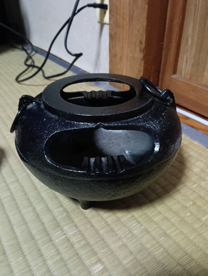 鉄製ミニ茶釜