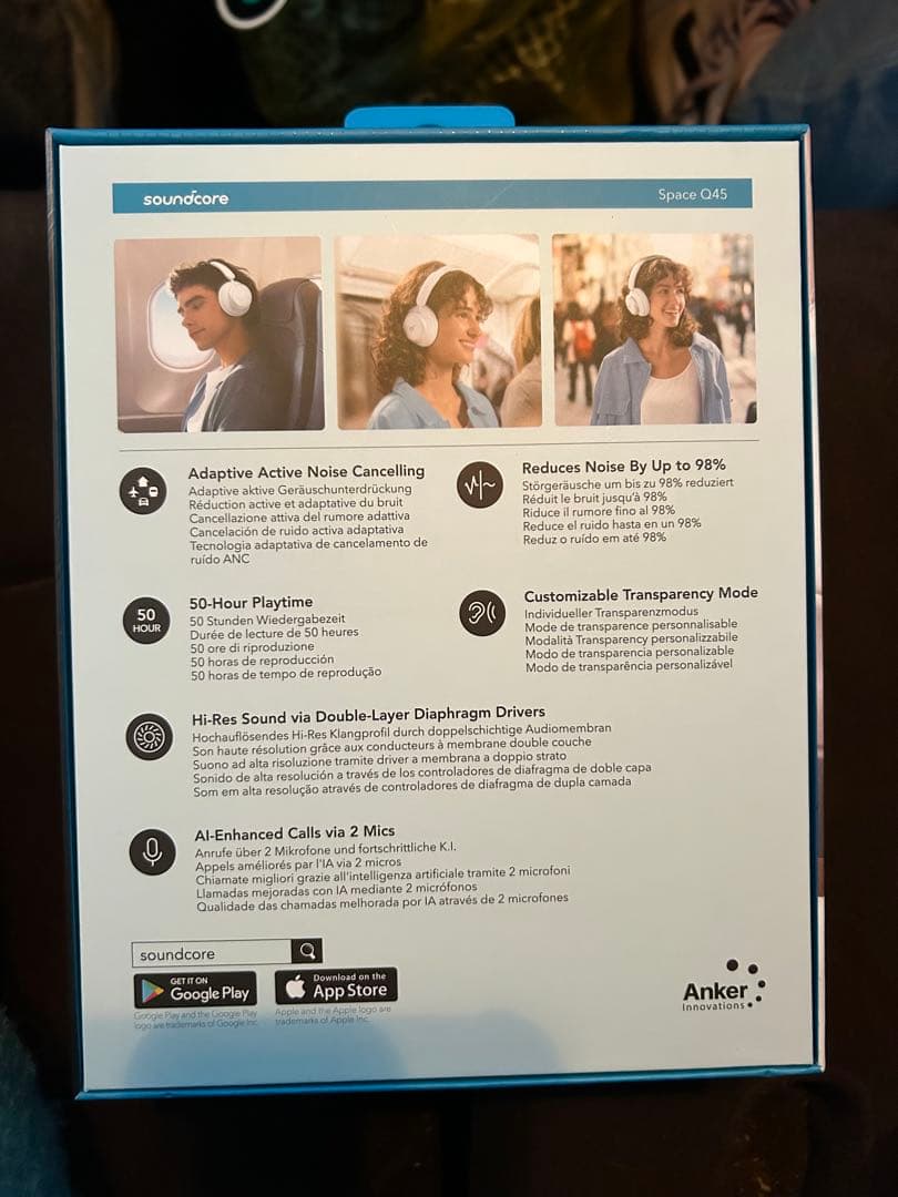 アンカー Anker Soundcore spaceQ45ホワイト