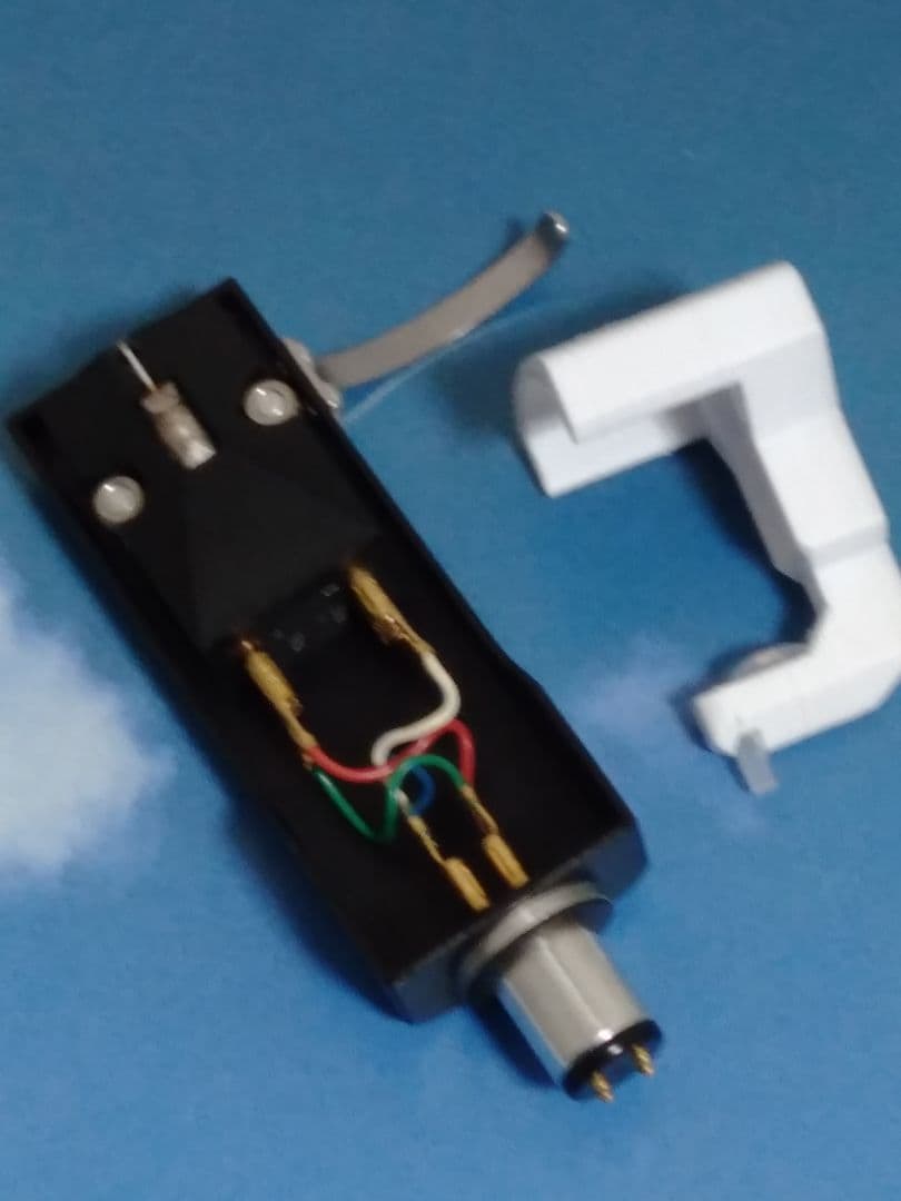 デノン MCカートリッジ DL-103 ヘッドシェルPCL-3 音質良好品