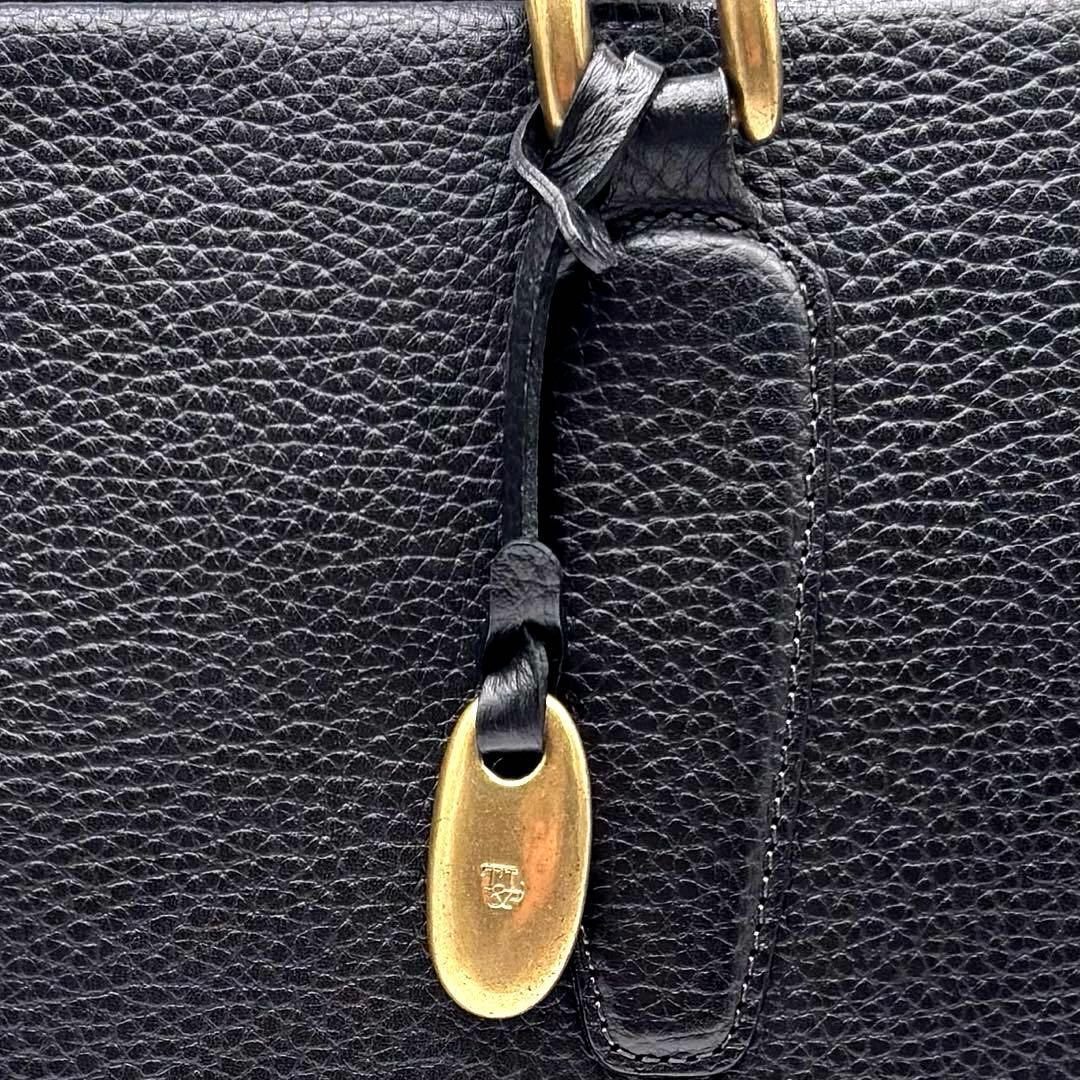 トフアンドロードストーン　Vブリーフ　ビジネスバッグ　A4可　レザー