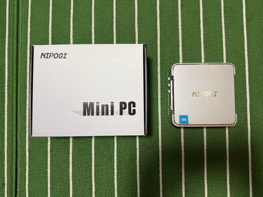 ミニPC　N95　16GB　512GB　NIPOGI GK3 Plus