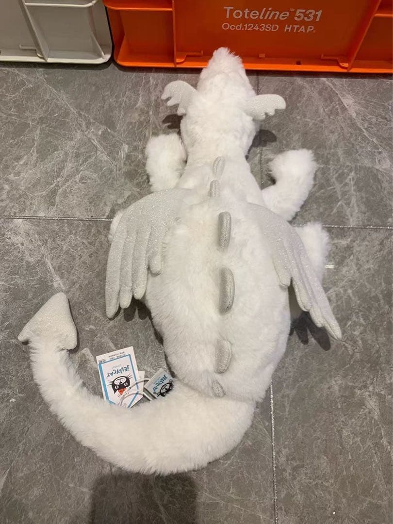  ホワイトドラゴンぬいぐるみ 60cm