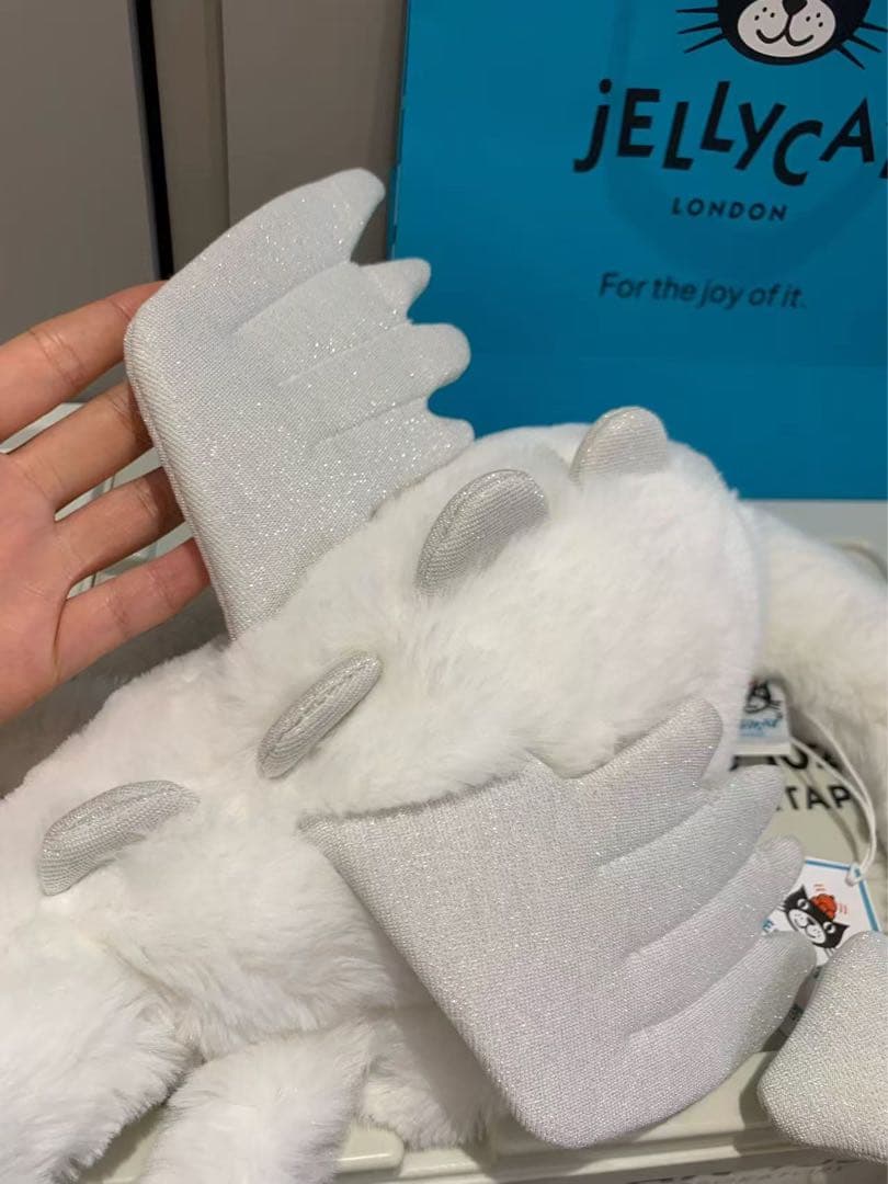  ホワイトドラゴンぬいぐるみ 60cm