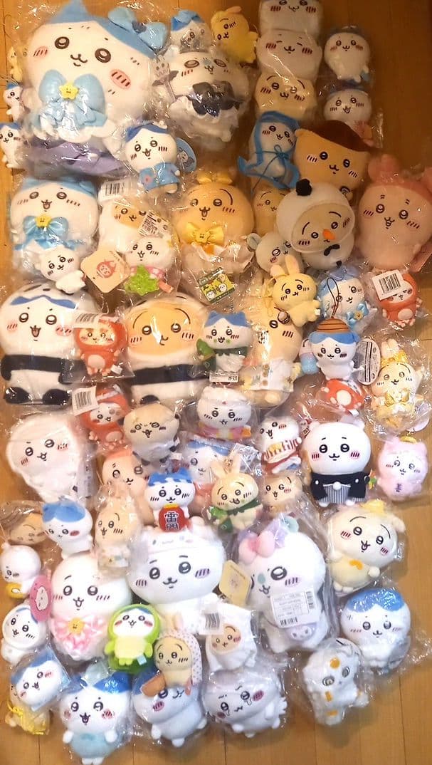ちいかわ　64点まとめ売り　ぬいぐるみ　マスコット