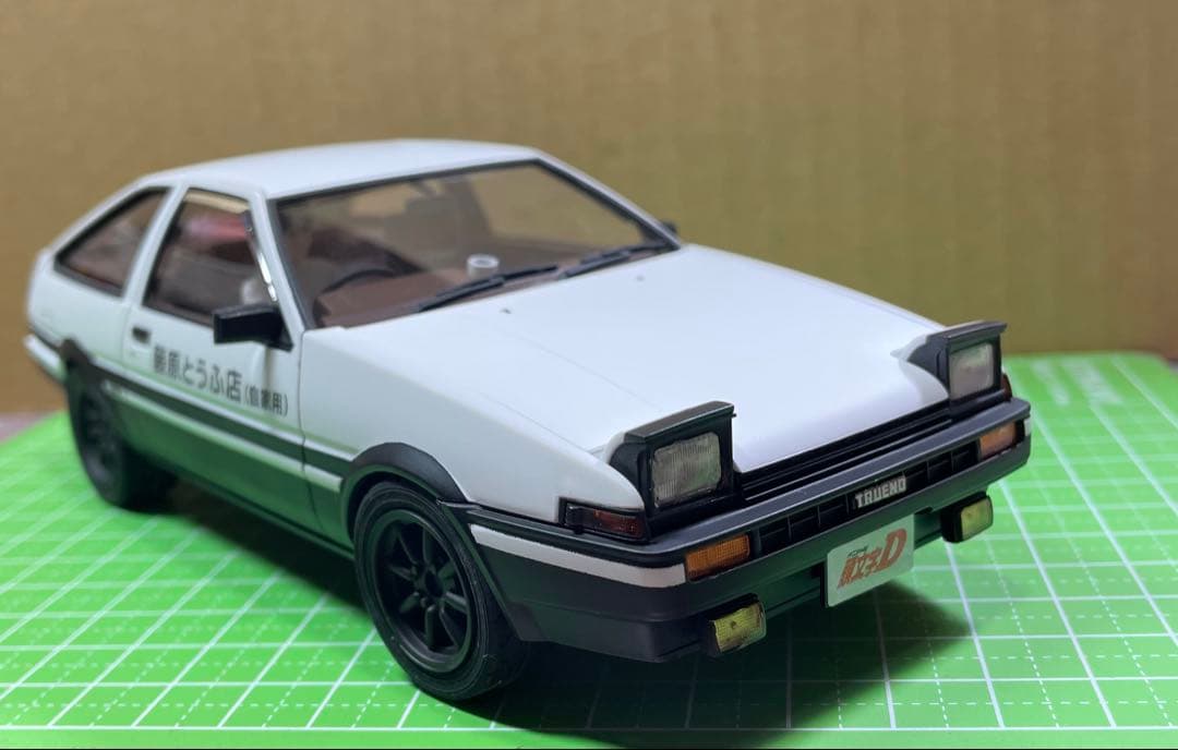 頭文字D AE86 スプリンタートレノ 藤原とうふ店(自家用)藤原拓海仕様