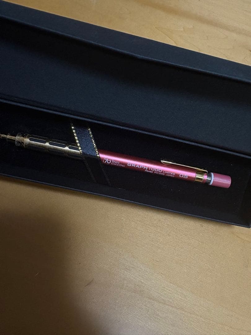 GRAPH1000LIMITED ペンテル70周年記念　韓国限定ピンクゴールド